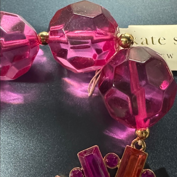 Kate Spade Pink and Orange Beaded Bracelet - Picture 2 of 3